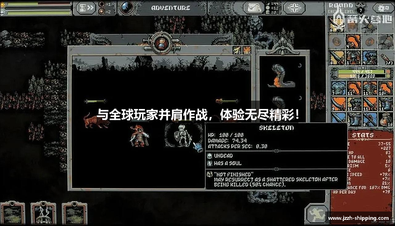 与全球玩家并肩作战，体验无尽精彩！